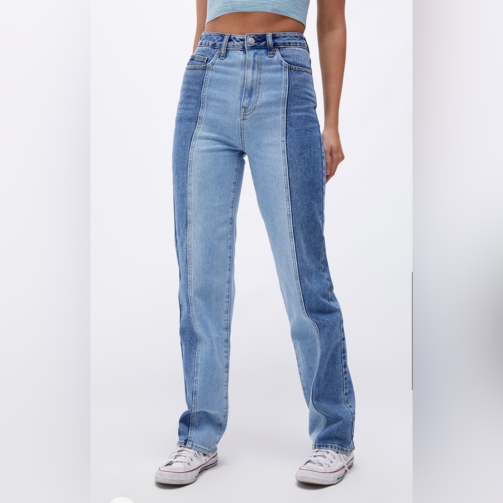 PacSun Two-Tone '90s Boyfriend Jeans